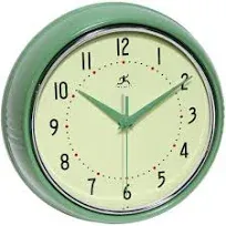 Infinity Instruments Retro Round Wall Clock