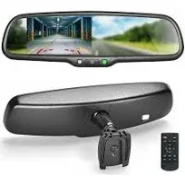 Master Tailgaters OEM Rear View Mirror with 4.3" Auto Adjusting Brightness LCD - Universal Fit