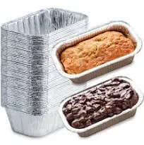 Spare Essentials Aluminum Mini Foil Loaf Pans