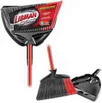 Libman Indoor/Outdoor Angle Broom with Dustpan