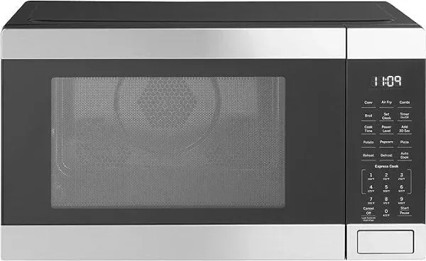 GE 1.0 Cu. Ft. Countertop Convection Microwave Oven with Air Fry