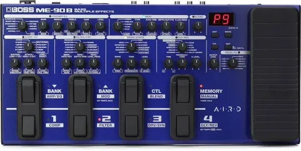 Boss ME-90B Bass Multi-Effects Processor w/ Instrument Cable | Reverb