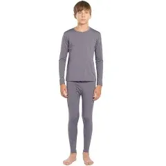 ViCherub Thermal Underwear Set for Boys Long Johns Fleece Lined Kids Base Layer Thermals Sets Boy