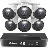 Swann Master Series 4K HD 6 Camera 8 Channel NVR Security System