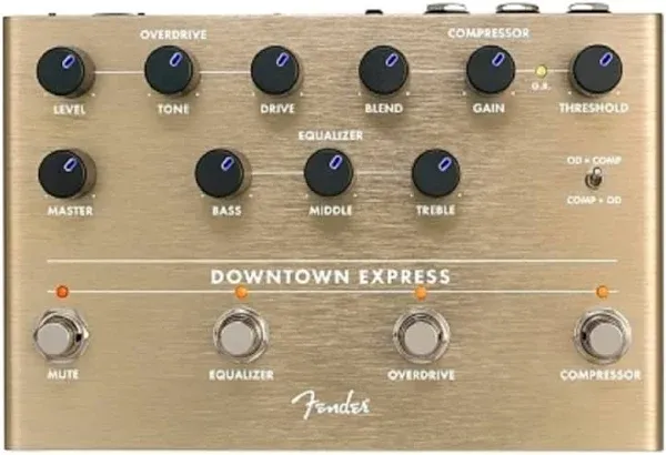 Fender Downtown Express Bass Multi Effect Pedal