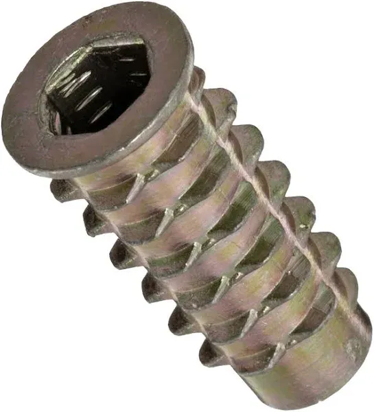 E-Z Lok Threaded Insert for Soft Wood