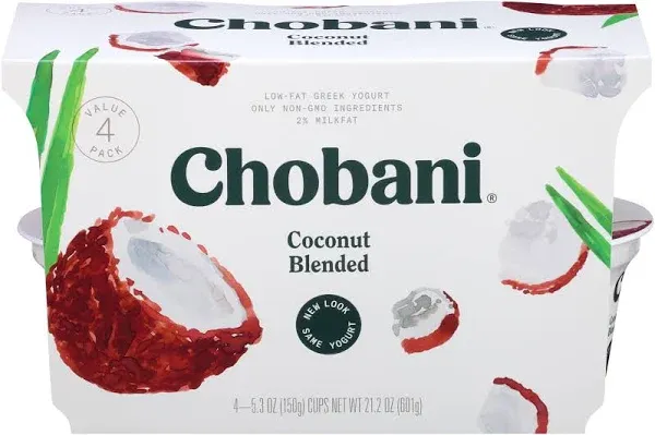 Chobani® Low-Fat Greek Yogurt Coconut Blended 5.3oz