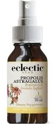 ECLECTIC INSTITUTE Kid&#039;s Throat Spray, Propolis Astragalus, 1 fl oz (30 ml)