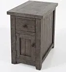 Jofran Madison County Barnwood Chairside Table