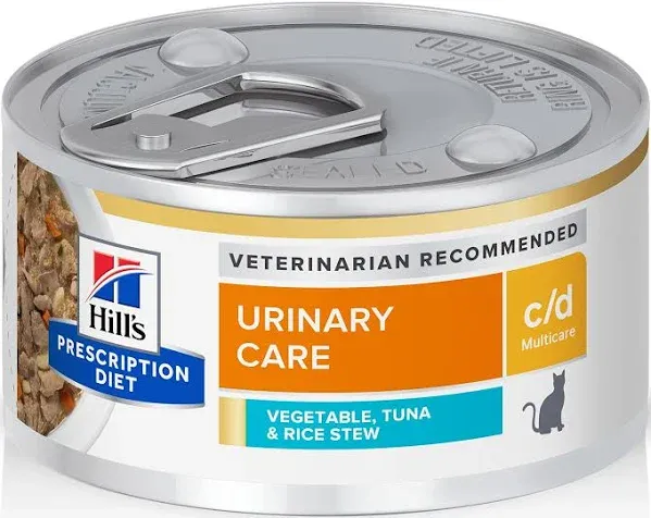 Hill's Prescription Diet c/d Multicare Urinary Care Stew Wet Cat Food