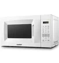  EM720CPL-PM Countertop Microwave Oven with Sound On/Off, ECO 0.7 Cu.Ft White