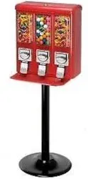 Triple Shop Gumball and Candy Machine RED