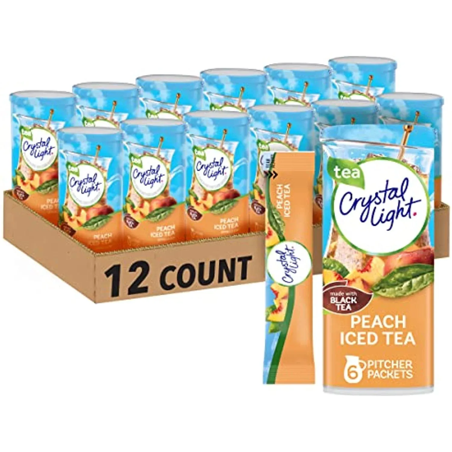 Crystal Light Drink Mix Iced Tea Peach