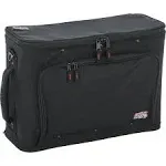 Gator Lightweight Rack Bag with Removable Shoulder Strap Stage and Studio Equipment Case (GR-RACKBAG-3U)