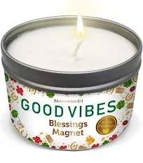 Magnificent 101 Good Vibes Aromatherapy Blessing Magnet Candle