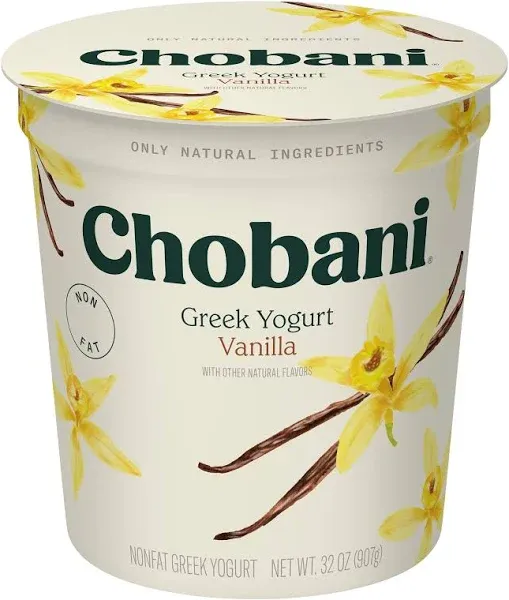 Chobani Vanilla Greek Yogurt