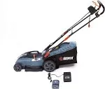 Senix LPPX5-L 58V MAX* 15-inch Cordless Brushless Lawn Mower, 2.5Ah Li