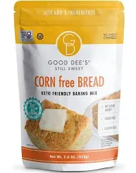 Good Dee’s Corn Bread Baking Mix - Grain Free, Sugar Free, Gluten Free, Wheat Fr