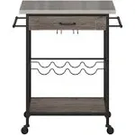 Novogratz Nora Multifunctional Kitchen Cart