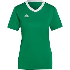 Adidas Women's Entrada 22 Soccer Jersey, Black