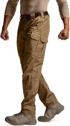 CQR Men's Tactical Pants, Water Resistant Ripstop Cargo Pants, Lightweight EDC Work Hiking Pants, Outdoor Apparel