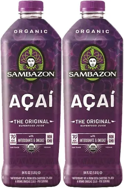 Grocerama Sambzon Organic Acai Juice, 64 fl. oz.