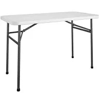 Folding Utility Table, White, Portable Desk, Camping - Bed Bath & Beyond - 38272678