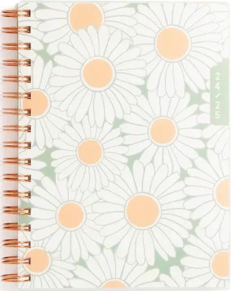 WAAV 2024-2025 Academic Year Weekly/Monthly Planner, 5.8” x 8.6”, Daisy 