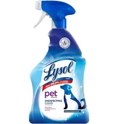 Lysol Pet Solutions Disinfecting Cleaner Citrus Blossom 32 oz Trigger Bottle 9/Carton