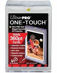 (1) Ultra Pro One Touch Magnetic Card Holder 360pt Super FAT w/ UV Booklets