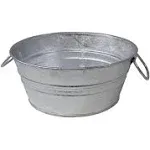 Behrens 102lft Low Flat Tub, 2 qt, Steel