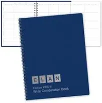 Combination Wide Plan and Record Book