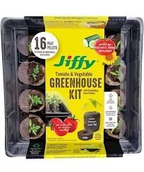 Jiffy Greenhouse Tomato/veggie Seed Starter Kit