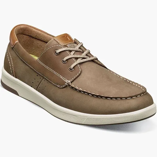 Florsheim Men's Crossover Moc Toe Boat Shoe