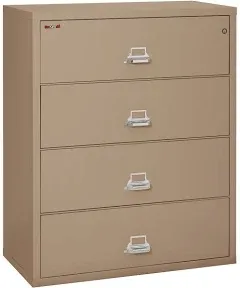 FireKing 4-Drawer Lateral File