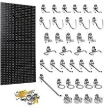 Triton Products Wall Ready Pegboard Kit PEG36-BLK