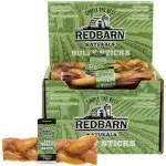 Redbarn Braided Bully Sticks 5&#034; Dog Treats, 5-in chew, case of 30