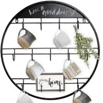 Coffee Mug Rack (22.8&#034;/13 Hooks) Large Organizers and Storage Coffee Mug Holder