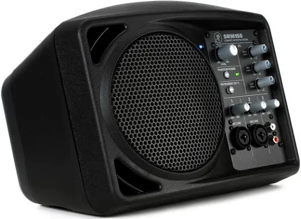 Mackie SRM150 5.25&#034; 150 Watt Powered Speaker Active Monitor with 3-Channel Mixer