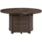 Ashley Paradise Trail Round Fire Pit Table