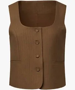 WeWoreWhat Scoop Tailored Vest