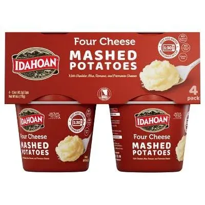 Idahoan Four Cheese Mashed Potatoes