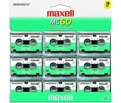 Maxell Micro Cassette Tape Model MC-60UR New/Sealed