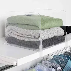 Richards Homewares Acrylic Shelf Dividers