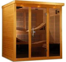 Golden Designs Monaco 6 Person Near Zero EMF Far Infrared Sauna