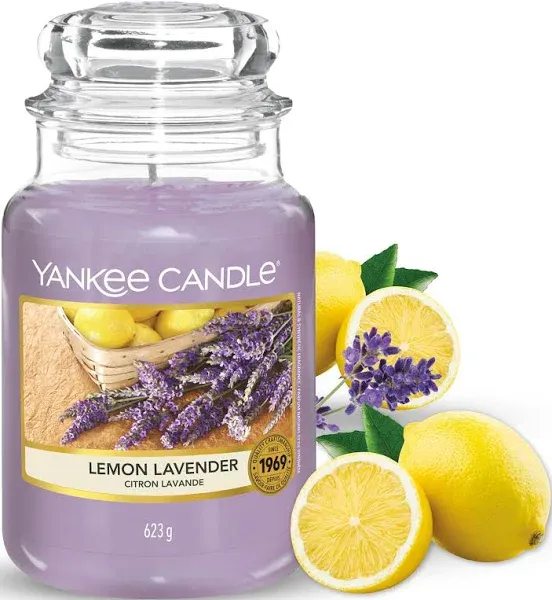 Yankee Candle Lemon Lavender Jar Candle