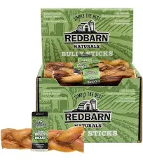 Red Barn Braided Bully Stick Dog Chews