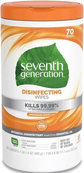 Seventh Generation Disinfecting Wipes