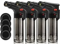 Wanbro 4 Pack Torch Lighter