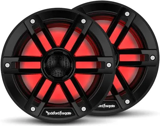 Rockford Fosgate M1-65B 6.5" Color Optix Marine 2-Way Speakers